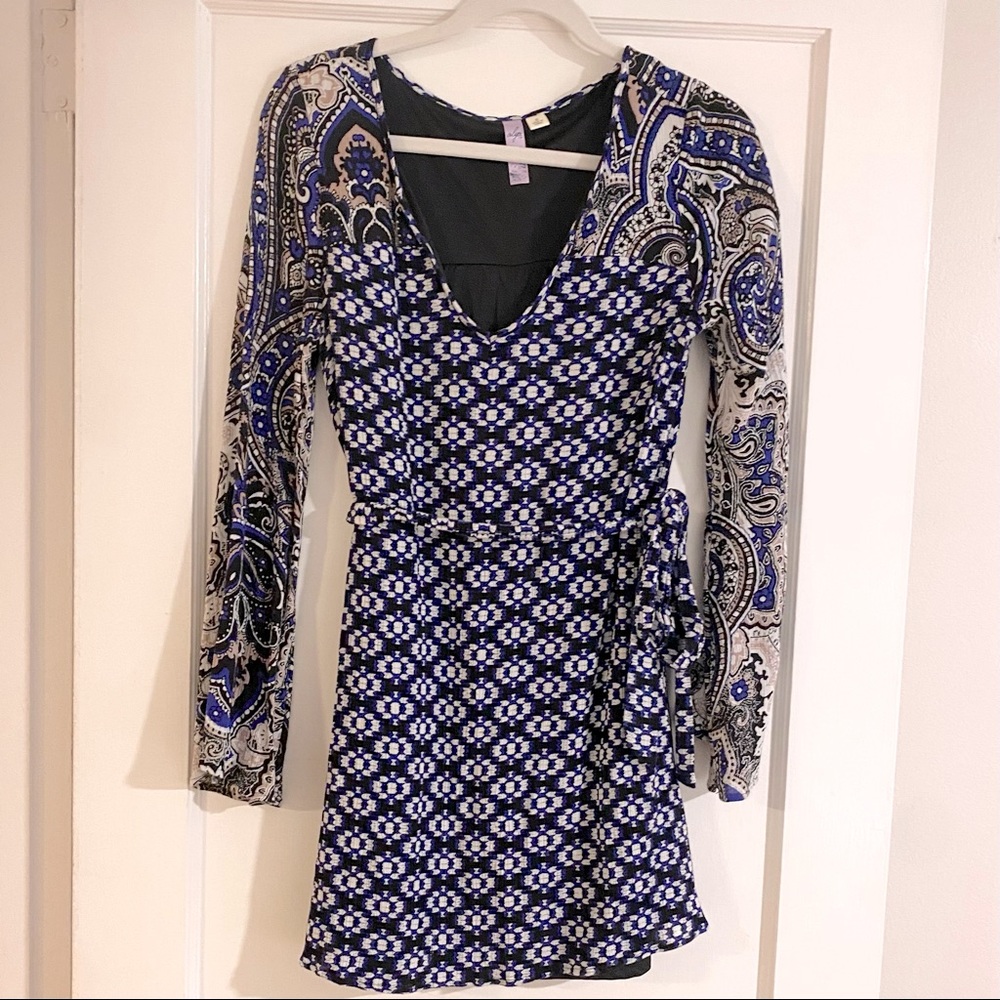 Alya Flared Sleeve Dress